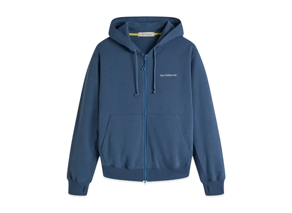 New Balance Tokyo Design Studio French Terry Zip Hoodie "Vintage Indigo"