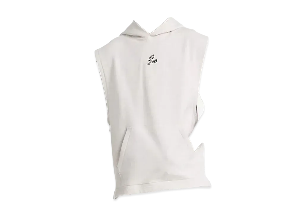 New Balance Shohei Signature Sleeveless Hoodie "Oatmeal Heather"