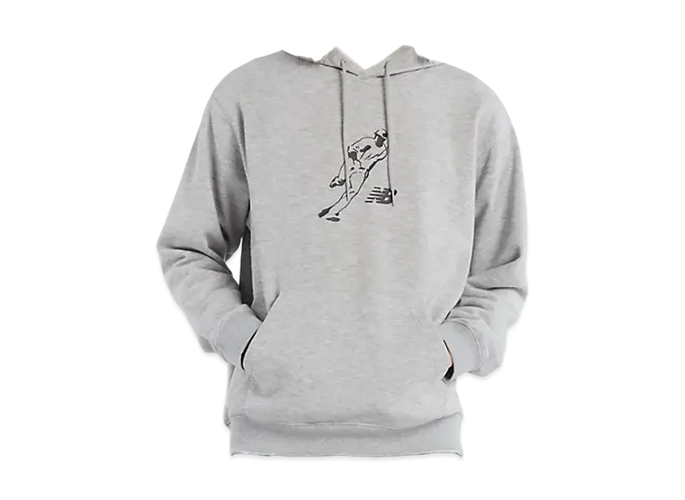 New Balance Ohtani Logo Graphic Hoodie "Athletic Gray"