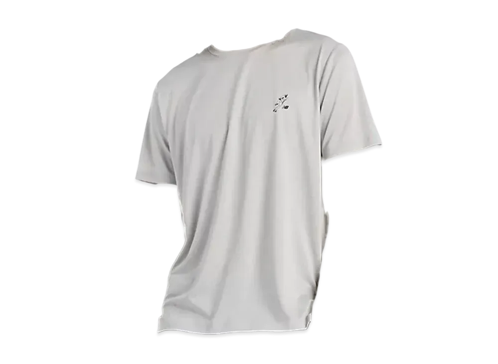 New Balance Ohtani Short Sleeve Training Top "Rain Cloud"