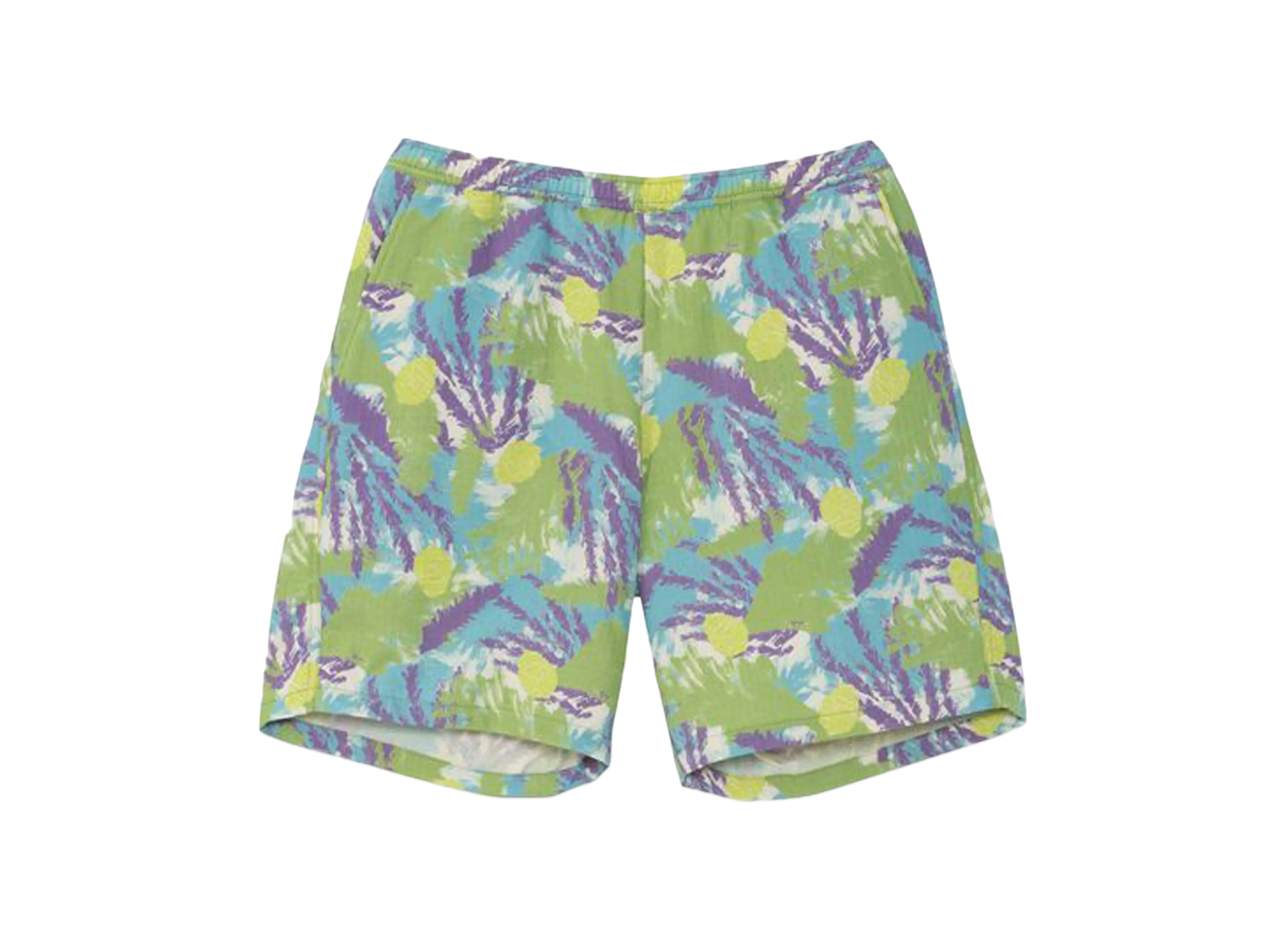 The North Face Aloha Bent Shorts "Paint Plants Gravel"