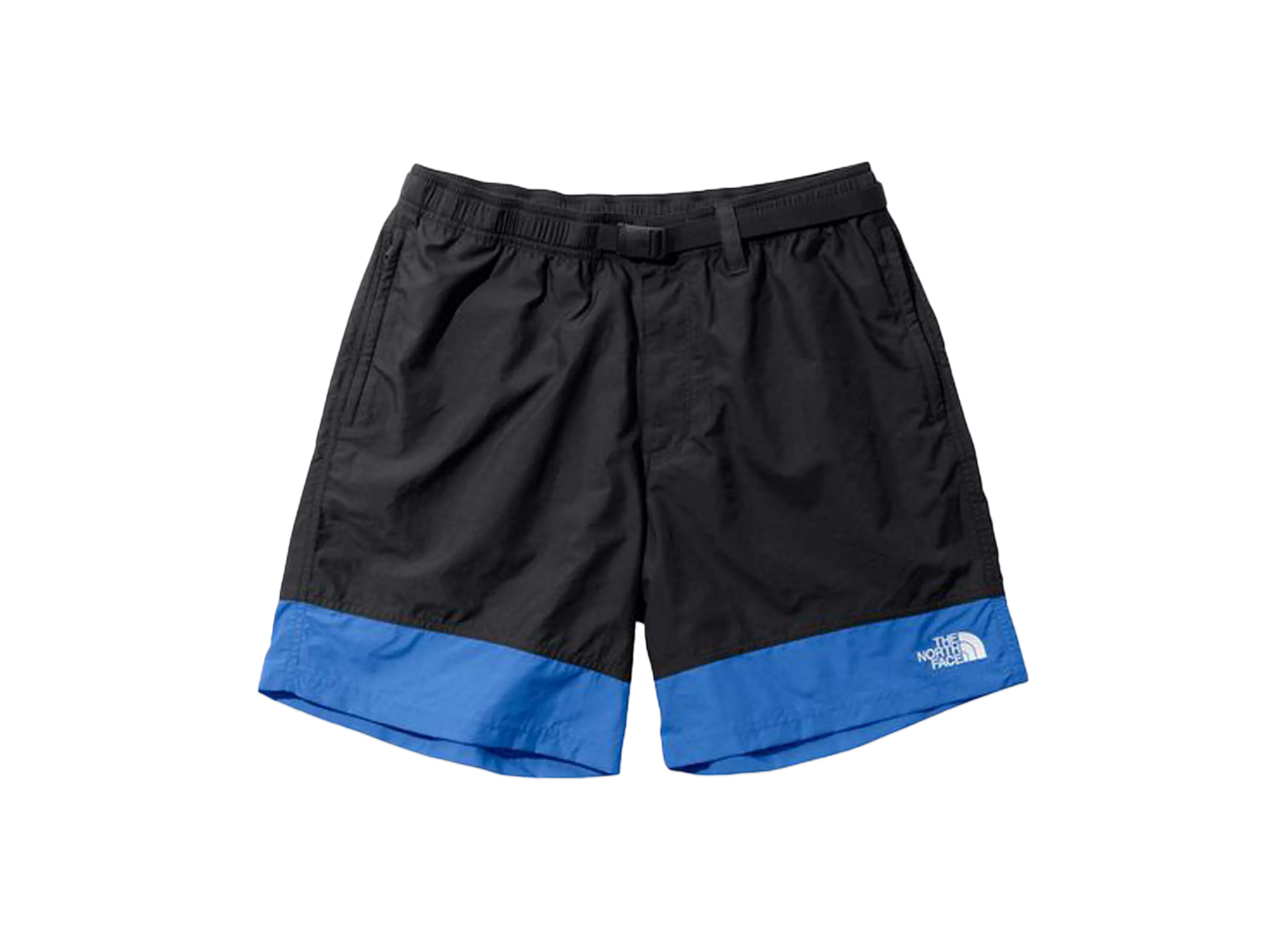 The North Face Nuptse Shorts "BlackxSupersonic Blue"