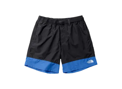The North Face Nuptse Shorts "BlackxSupersonic Blue"
