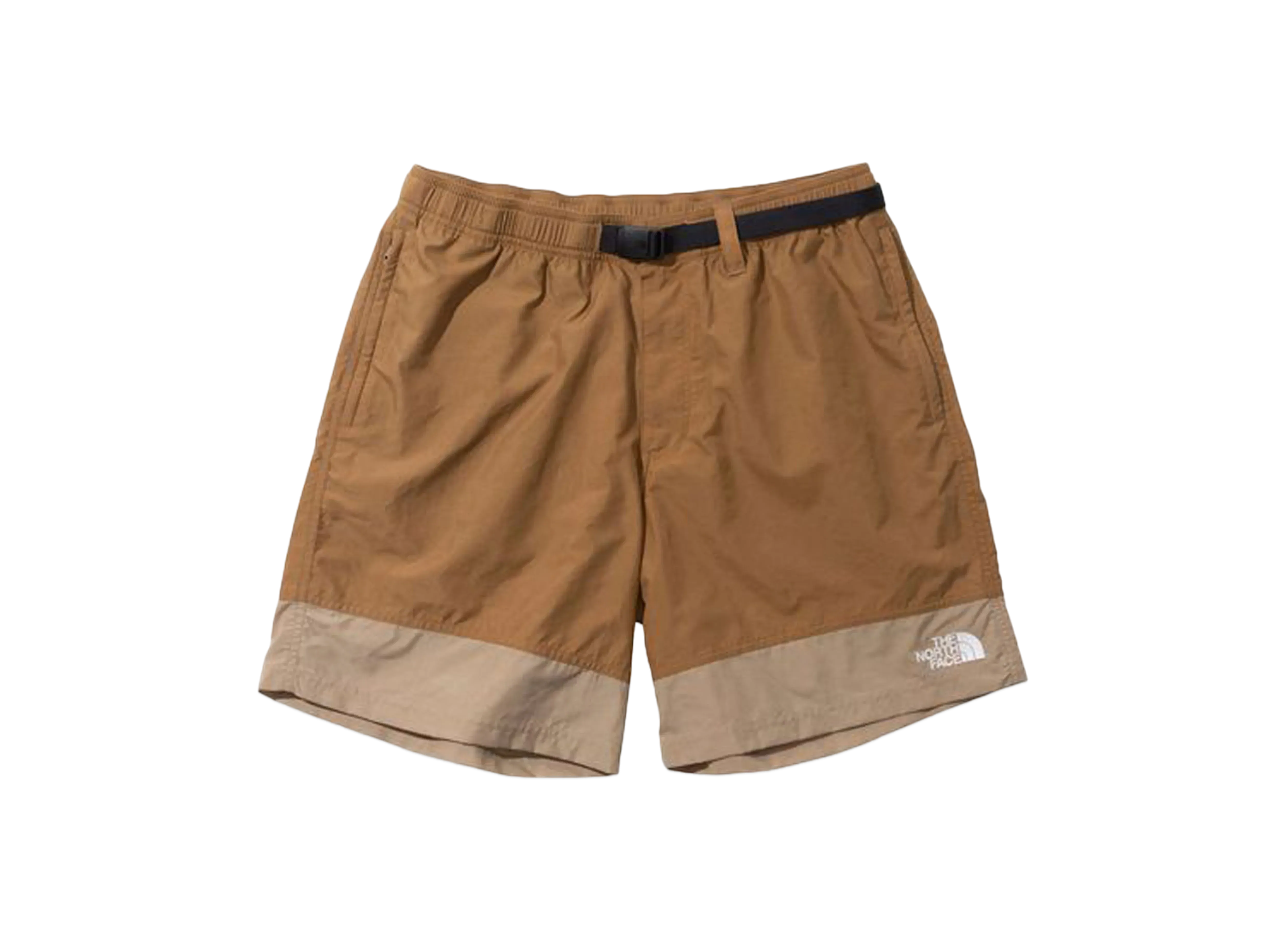 The North Face Nuptse Shorts "Utility BrownxKelp Tan"