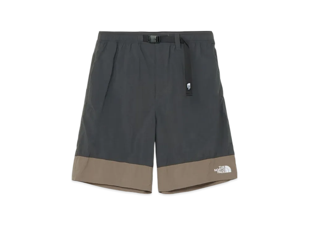 The North Face Nuptse Shorts "Asphalt Gray/Classic Khaki"