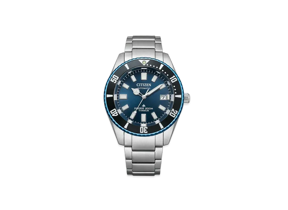 CITIZEN Promaster Marine Mechanical Diver 200m 35th Anniversary Limited Model World Exclusive 4500 "Blue/Black" NB6026-56L