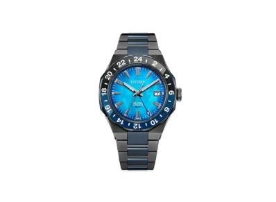 CITIZEN Series 8 880 Mechanical Brand Watch 100th Exclusive Model World Exclusive 2200 "Gray/Blue" NB6036-52N