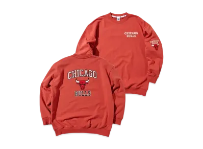 NBA Team Lettering Sweatshirt Overfit Bulls "Red"