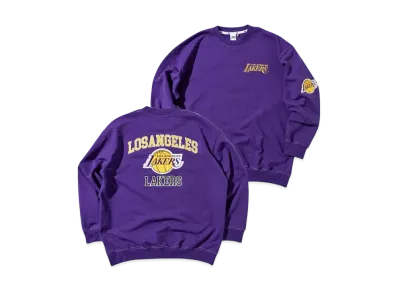 NBA Team Lettering Sweatshirt Overfit Lakers "Purple"