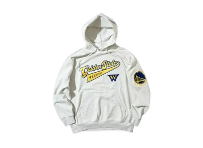 NBA Team Lettering Hoodie Warriors "Gray"