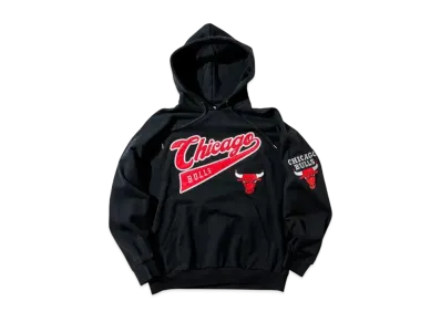 NBA Team Lettering Hoodie Chicago Bulls "Black"