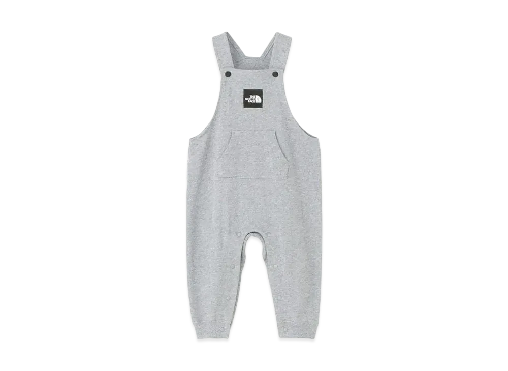 The North Face Sweat Logo Overalls(Kids)"Mix Gray"