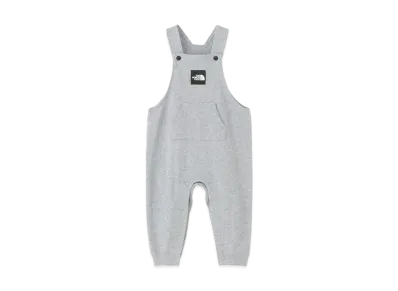 The North Face Sweat Logo Overalls(Kids)"Mix Gray"