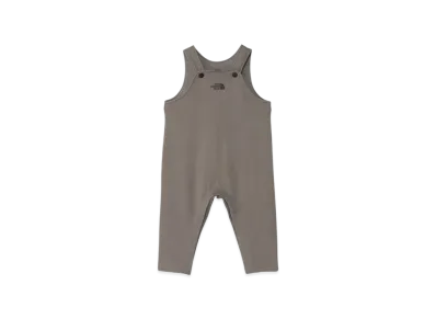 The North Face Baby Sweat Logo Overalls "Mushroom"