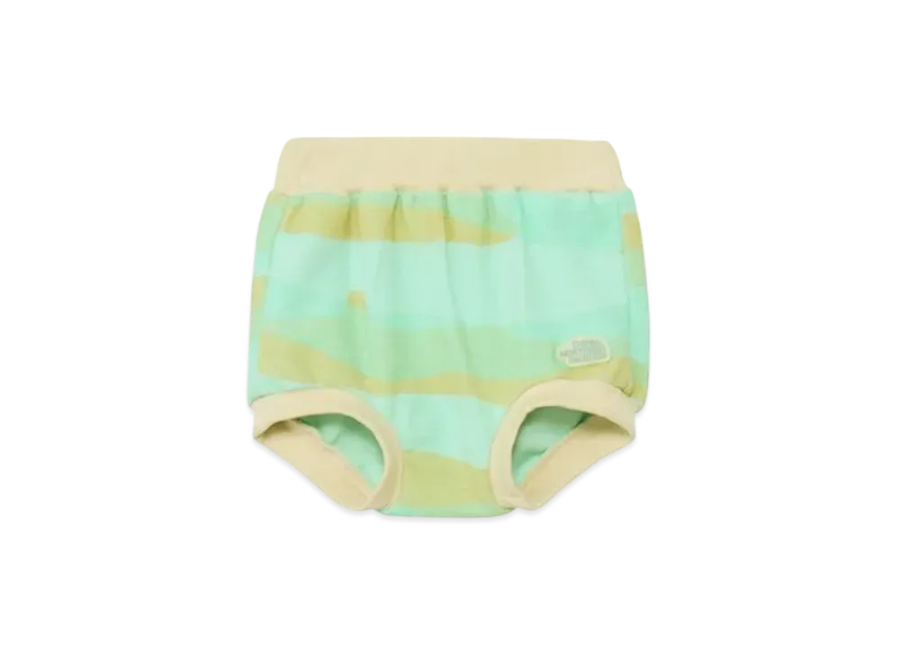 The North Face Baby Latch Pile Short "Green Blue Lee"