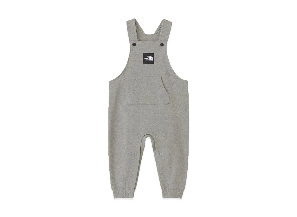 The North Face Baby Sweat Logo Overall "Mixed Gray"