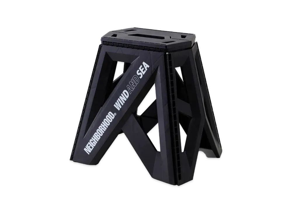 NEIGHBORHOOD WIND AND SEA NHWDS / P-STEPSTOOL "Black"