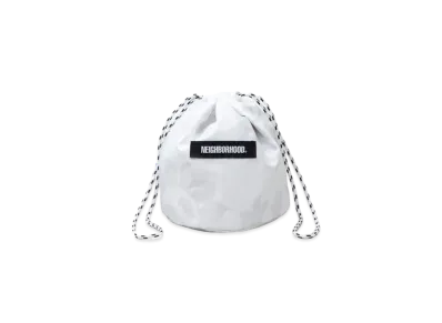 NEIGHBORHOOD POUCH . OHANA / C-LUGGAGE "White"