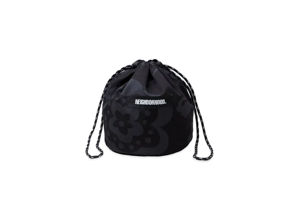 NEIGHBORHOOD POUCH . OHANA / C-LUGGAGE "Black"