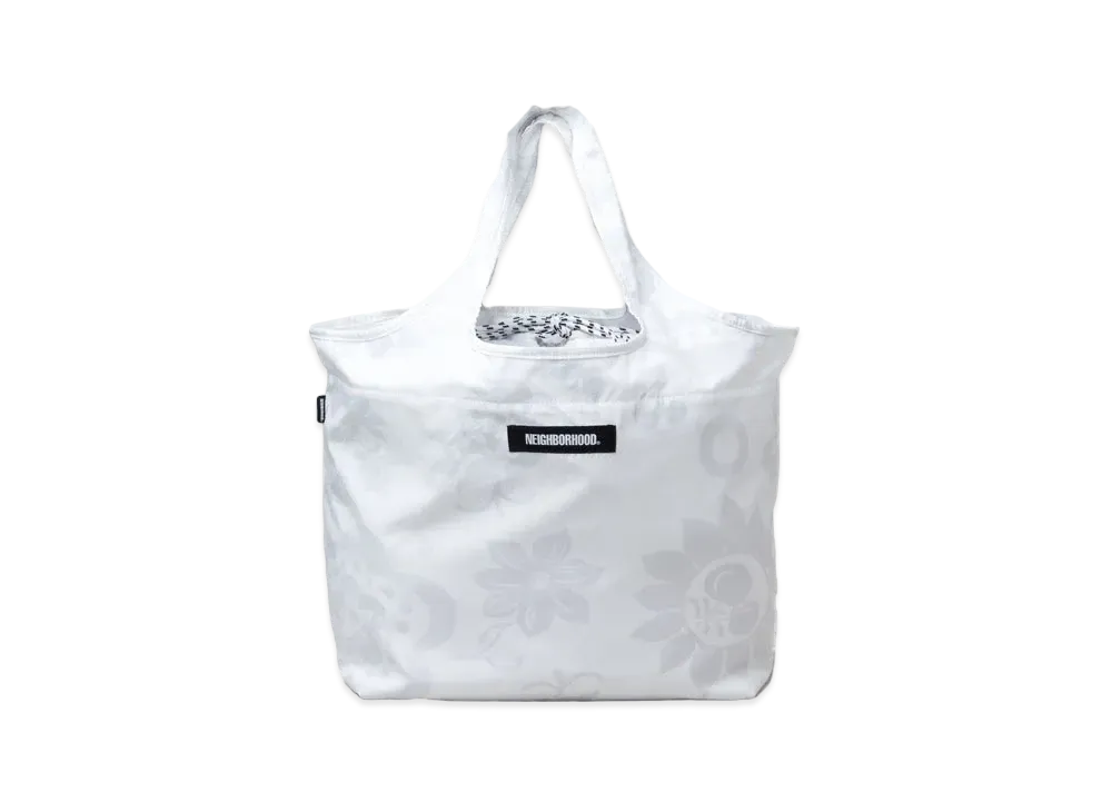 NEIGHBORHOOD TOTE . OHANA / C-LUGGAGE "White"