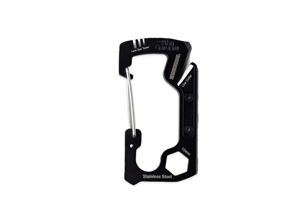NEIGHBORHOOD NHAB . MULTI TOOL / S-CARABINER "Black"