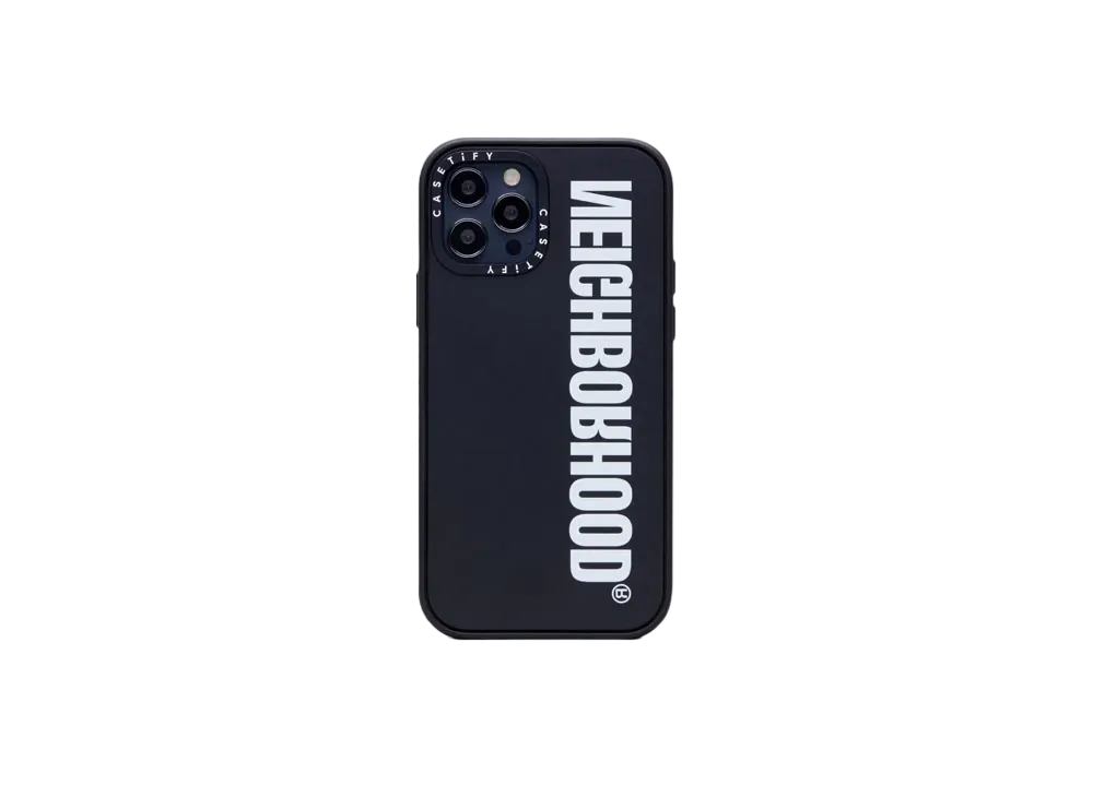 NEIGHBORHOOD NHCT . CI / P-IPHONE CASE (12 / 12PRO / 12PRO MAX) "Black"