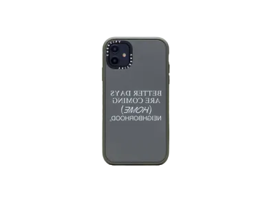 NEIGHBORHOOD NHCT . HOME / P-IPHONE CASE (11 / 11PRO / 11PRO MAX) "Olive"