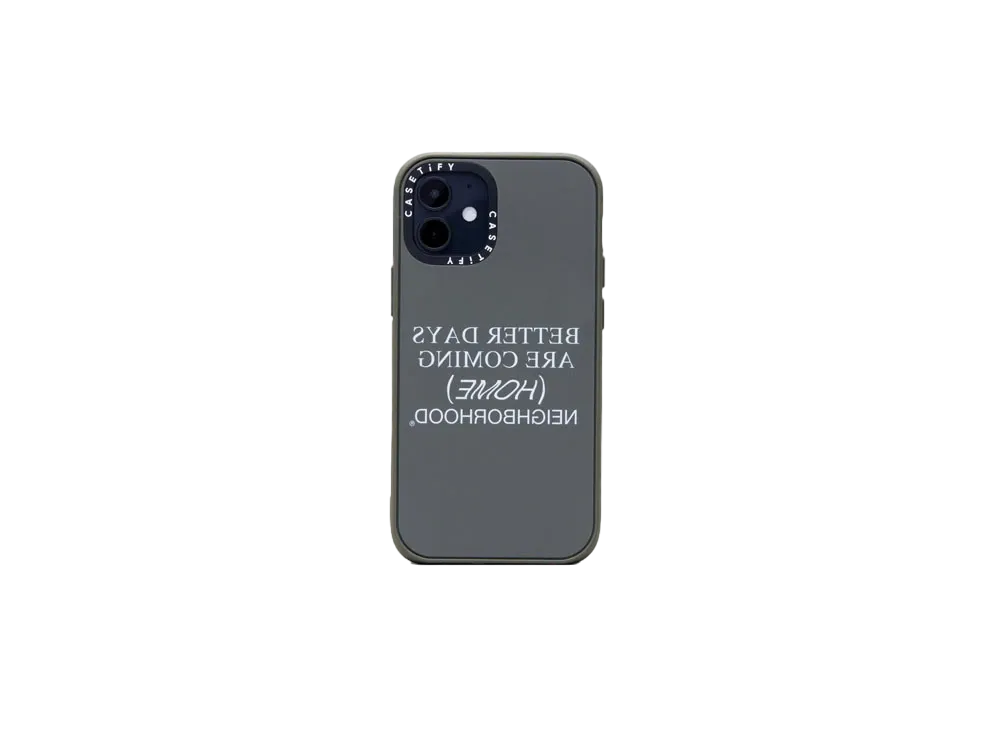 NEIGHBORHOOD NHCT . HOME / P-IPHONE (12MINI) "Olive"