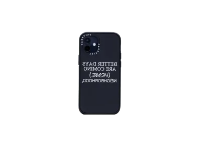 NEIGHBORHOOD NHCT . HOME / P-IPHONE (12MINI) "Black"