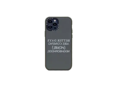 NEIGHBORHOOD NHCT . HOME / P-IPHONE CASE (12 / 12PRO / 12PRO MAX) "Olive"