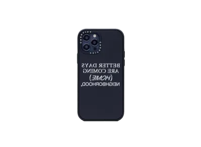 NEIGHBORHOOD NHCT . HOME / P-IPHONE CASE (12 / 12PRO / 12PRO MAX) "Black"