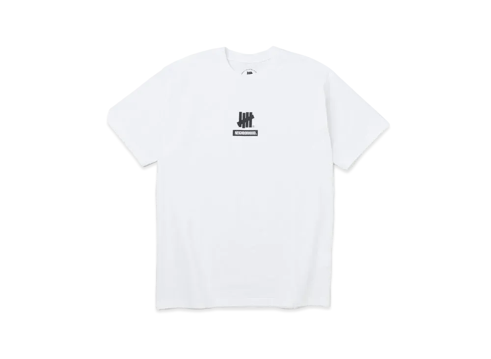 NEIGHBORHOOD UNDEFEATED NHUF-1 / C-TEE . SS "White"