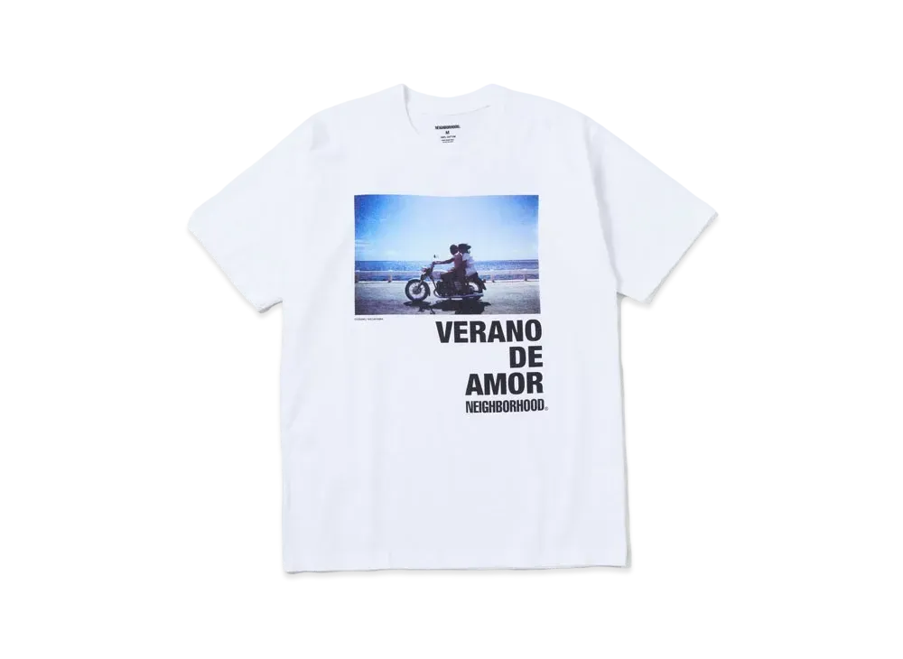 NEIGHBORHOOD NHON-4 / C-TEE . SS "White"