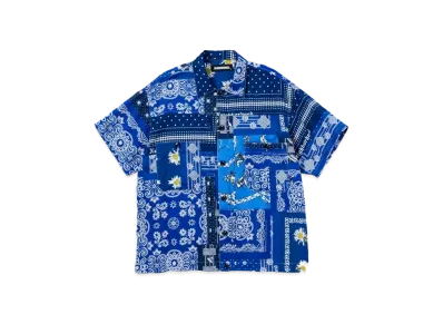 NEIGHBORHOOD BANDANA . TYPE-B / C-SHIRT . SS "Navy"