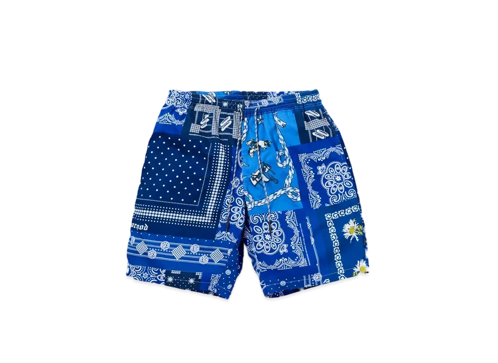 NEIGHBORHOOD BANDANA / C-ST "Navy"