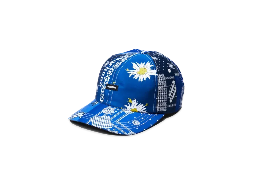 NEIGHBORHOOD BANDANA DAD-B / C-CAP "Black"