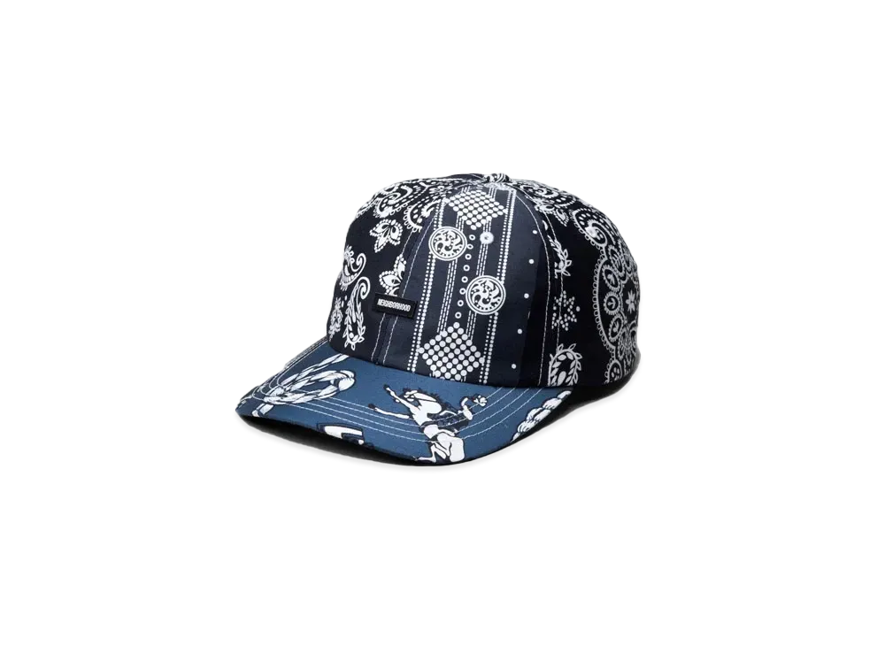 NEIGHBORHOOD BANDANA DAD-B / C-CAP "Black"