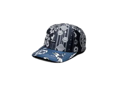NEIGHBORHOOD BANDANA DAD-B / C-CAP "Black"