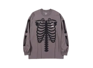 NEIGHBORHOOD BONES / C-TEE . LS "Grey"