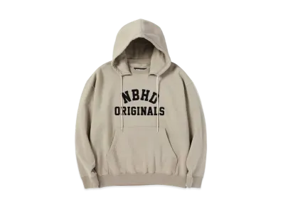 NEIGHBORHOOD SULFUR DYE / C-HOODED . LS "Greige"