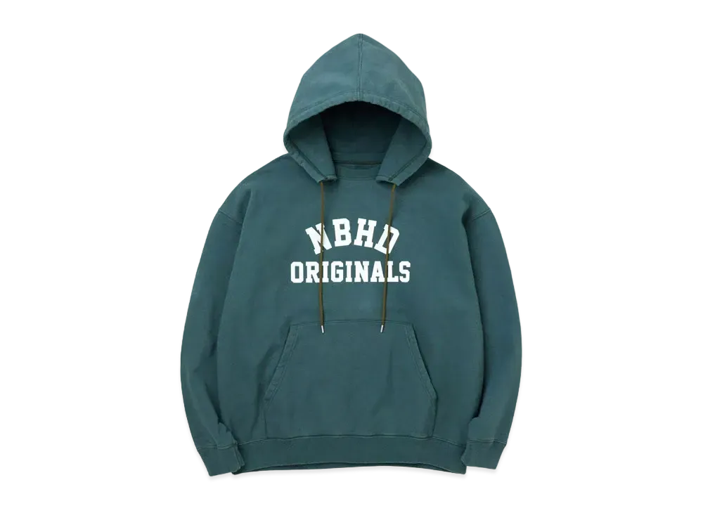 NEIGHBORHOOD SULFUR DYE / C-HOODED . LS "Green"