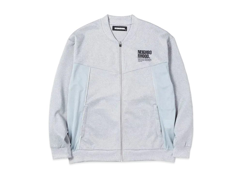 NEIGHBORHOOD JERSEY / E-ZIP . LS "Grey"