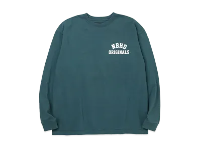 NEIGHBORHOOD SULFUR DYE / C-CREW . LS "Green"