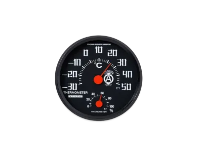 NEIGHBORHOOD SRL / A-THERMOHYGROMETER "Black"