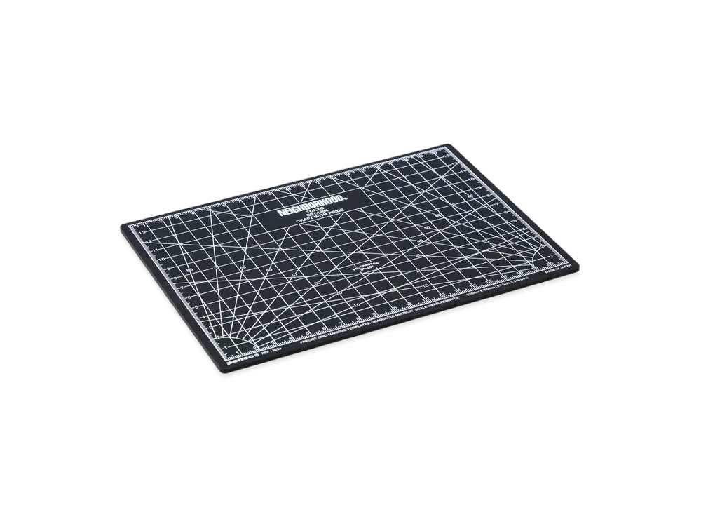 NEIGHBORHOOD CI / P-CUTTER MAT "Black"