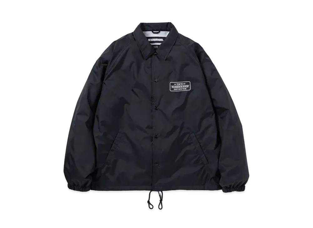 NEIGHBORHOOD WINDBREAKER / N-JK "Black"