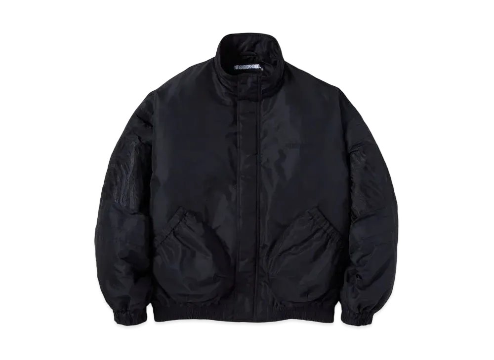 NEIGHBORHOOD STAND COLLAR / N-JK "Black"