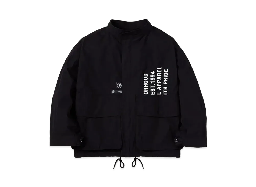 ネイバーフッド ウェザー ショート ジャケット "ブラック"