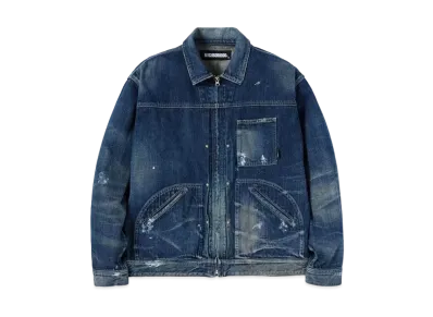 NEIGHBORHOOD FRONT ZIP DENIM / C-JK "Indigo"