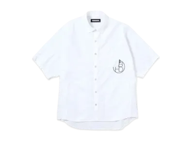 NEIGHBORHOOD BIG LOGO / C-SHIRT . SS "White"